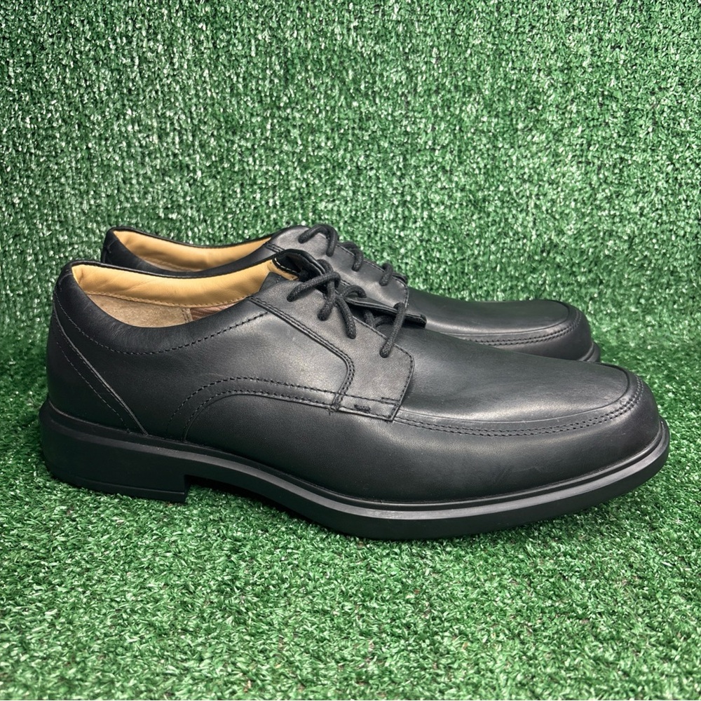 NEW Johnston & Murphy XC4 Dual Width Black Leather Oxford 20-5555 Mens Size 12 M